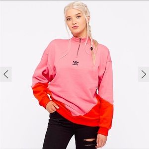 Adidas original colorado 80's inspired colorblock sweatshirt